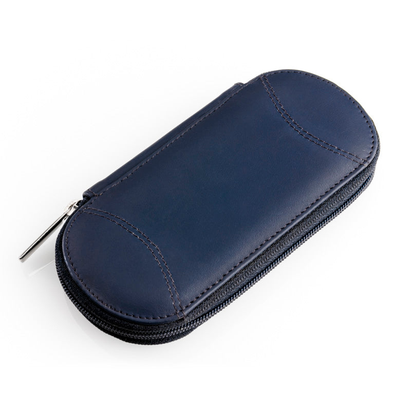 Case "Tellus" genuine leather empty