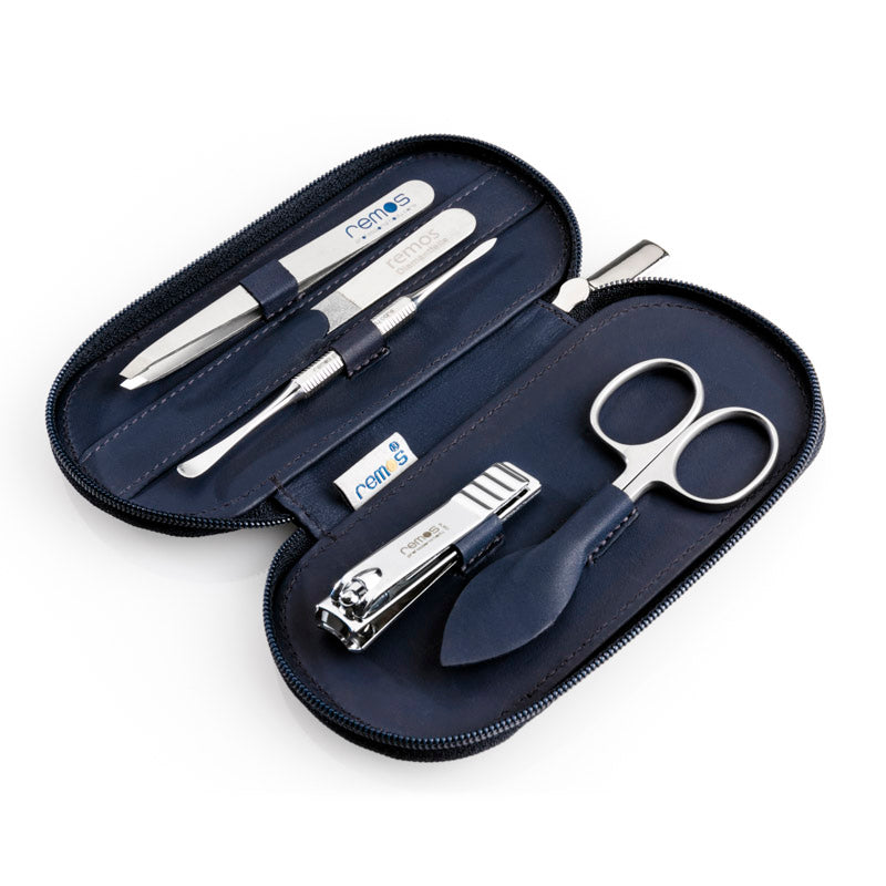 Case "Tellus" genuine leather empty