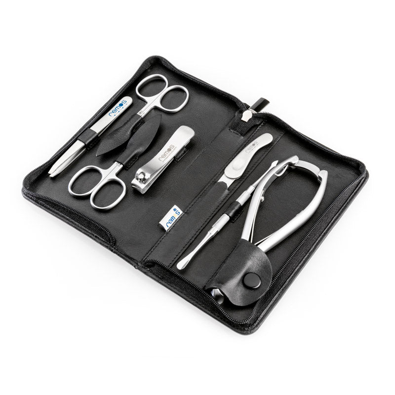 Case "Boreas" genuine leather empty