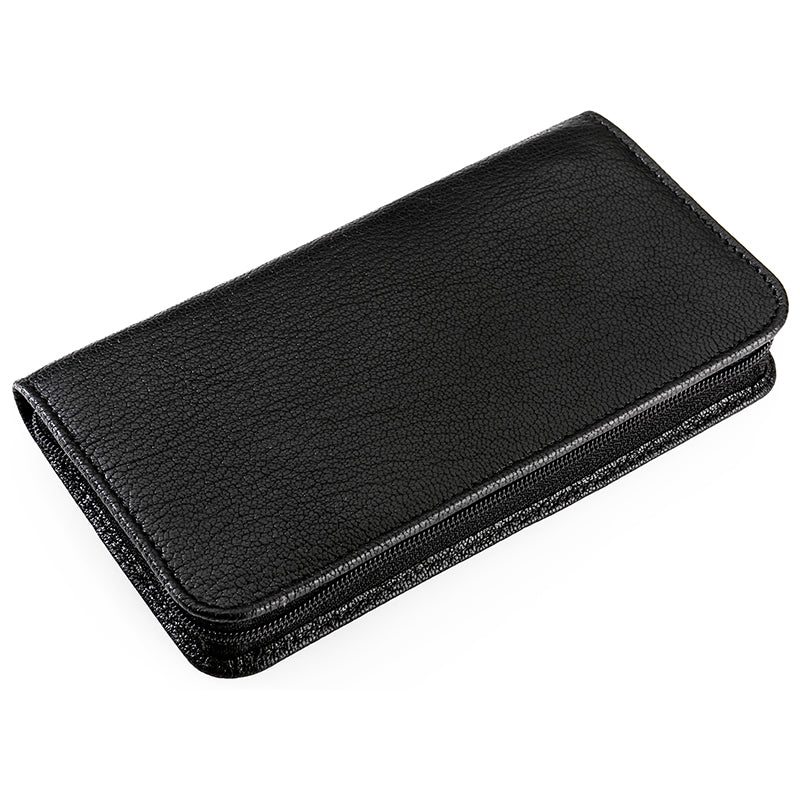 Case "Pan" genuine leather empty