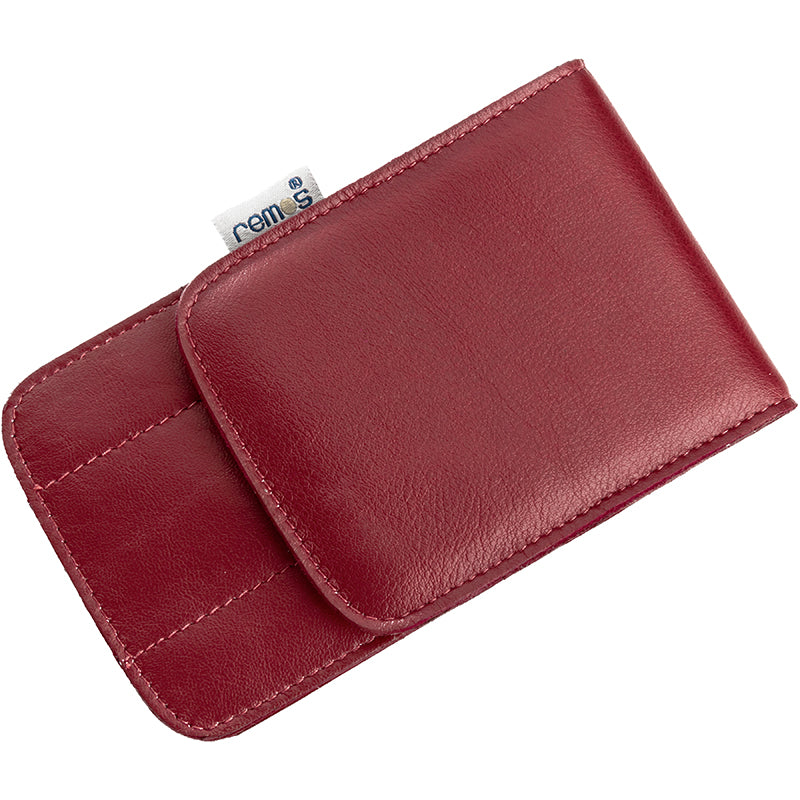Case "Svea" genuine leather empty