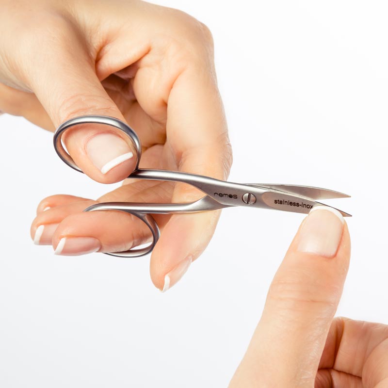 Nagelschere für Linkshänder aus Edelstahl 9.5 cm