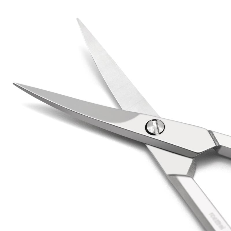 Professional nail and cuticle scissors made of stainless steel 9.5 cm