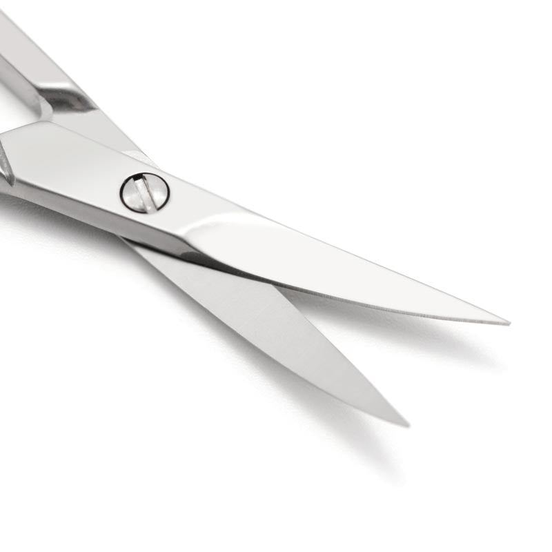 Professional nail and cuticle scissors made of stainless steel 9.5 cm
