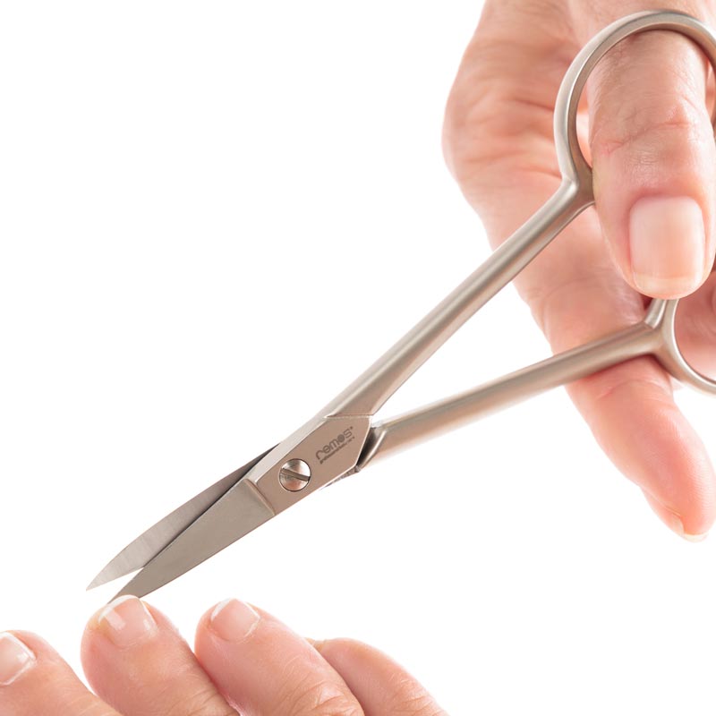 Fußnagelschere gezahnte robuste Schneide 13.5 cm