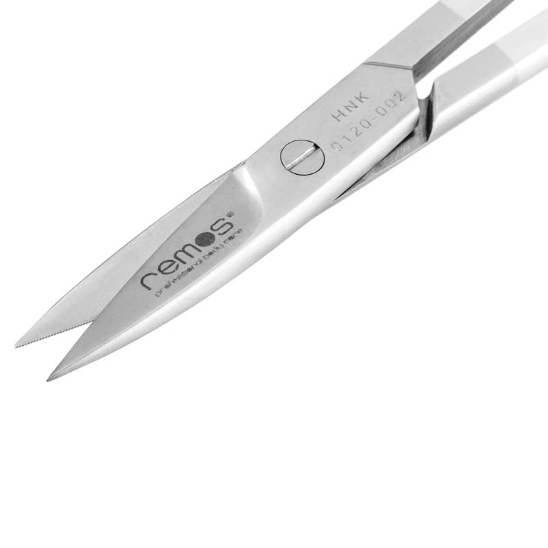 Nagelschere gerade gezahnte Schneide Edelstahl 9.5 cm