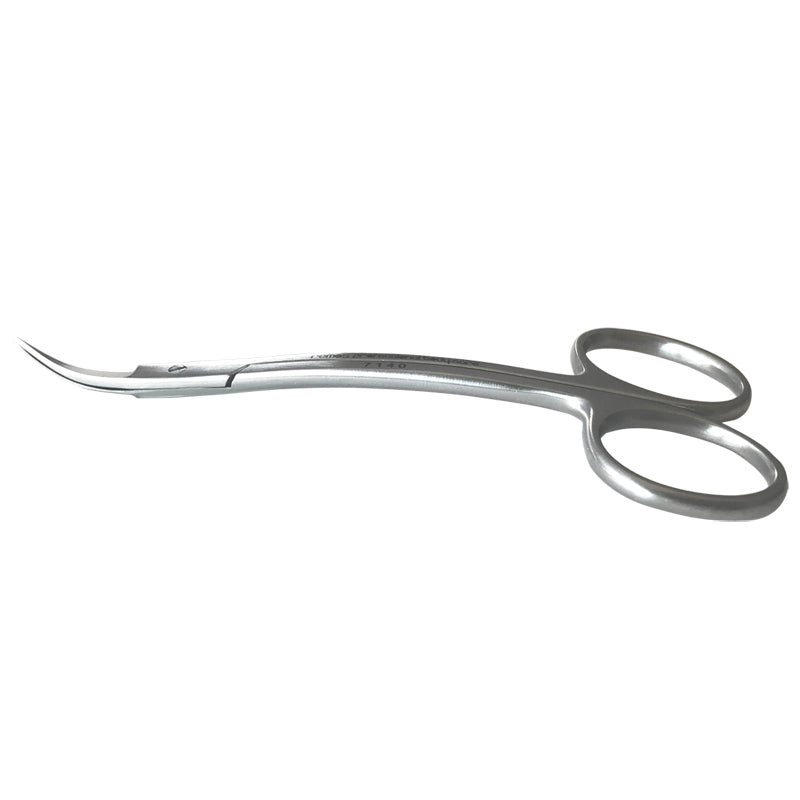 Schere doppelt gebogen schmal rostfrei 11.5 cm