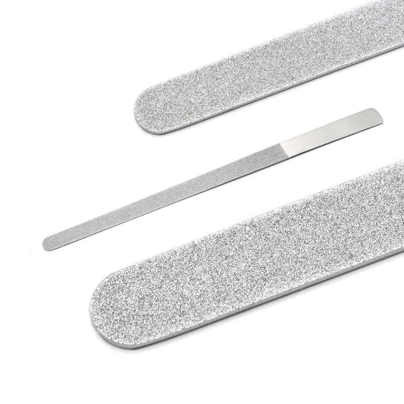 Diamantnagelfeile grob/fein 19 cm aus Edelstahl