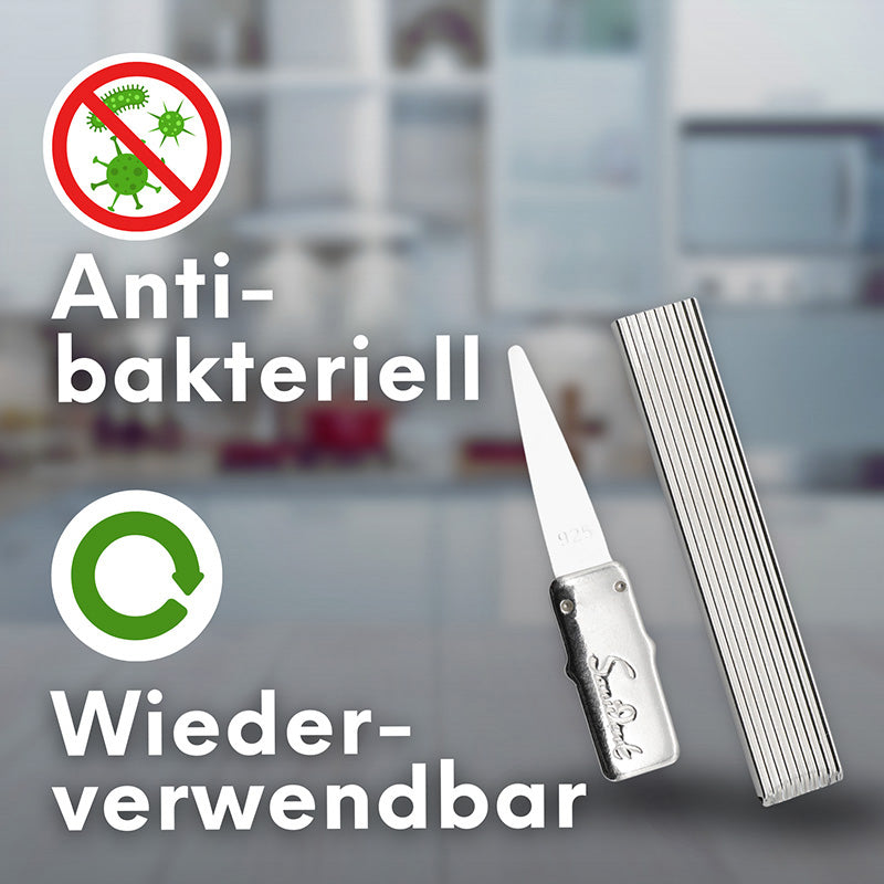 Sanident toothpick with flexible 925 silver tip 6 cm