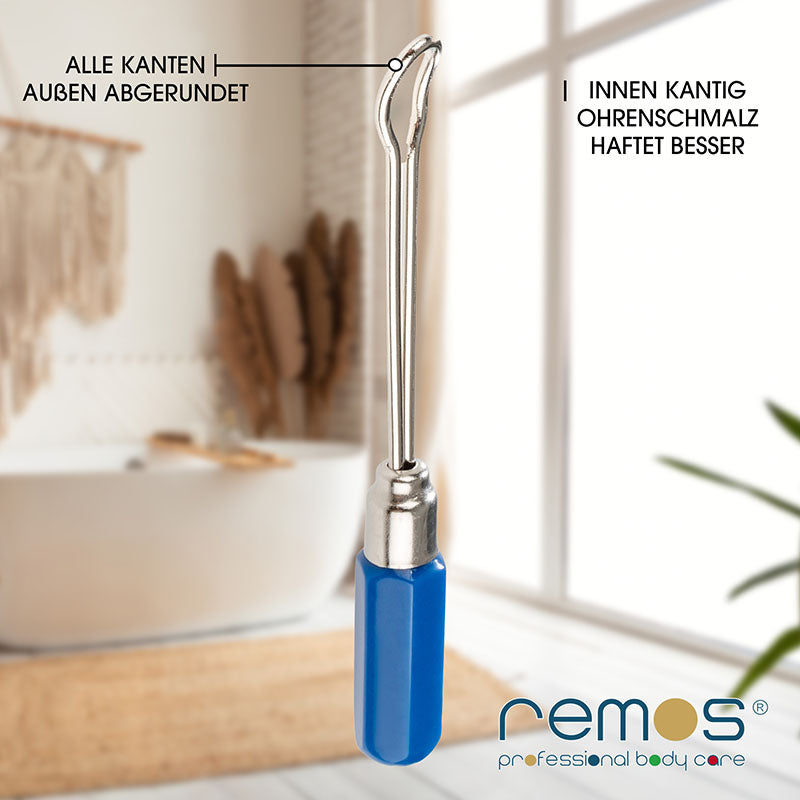 Ohrlöffel 6.5 cm mit farbigem Griff