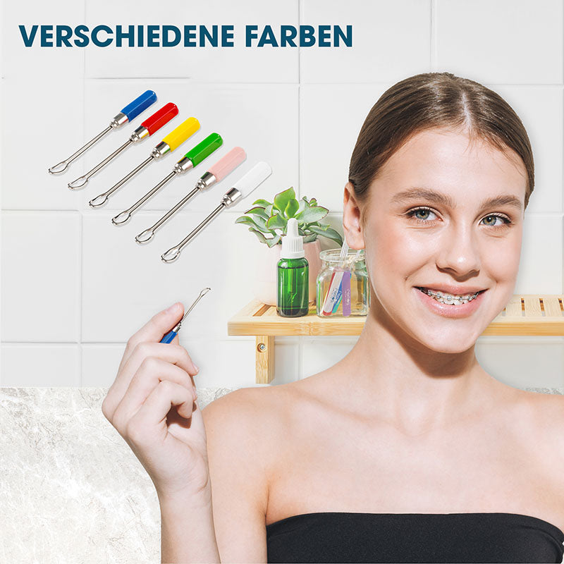 Ohrlöffel 6.5 cm mit farbigem Griff