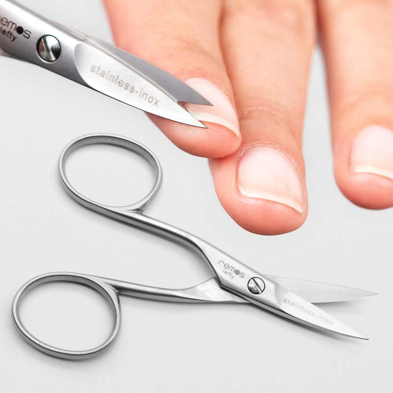 Nagelschere für Linkshänder aus Edelstahl 9.5 cm