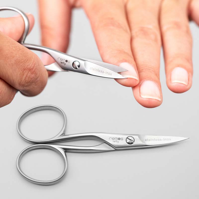 Nagelschere für Linkshänder aus Edelstahl 9.5 cm