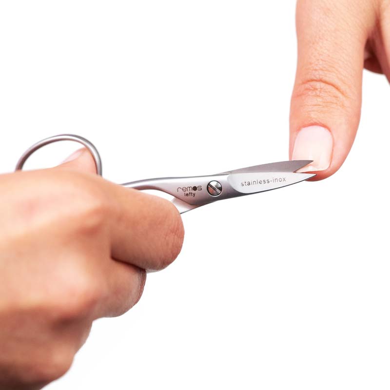 Nagelschere für Linkshänder aus Edelstahl 9.5 cm