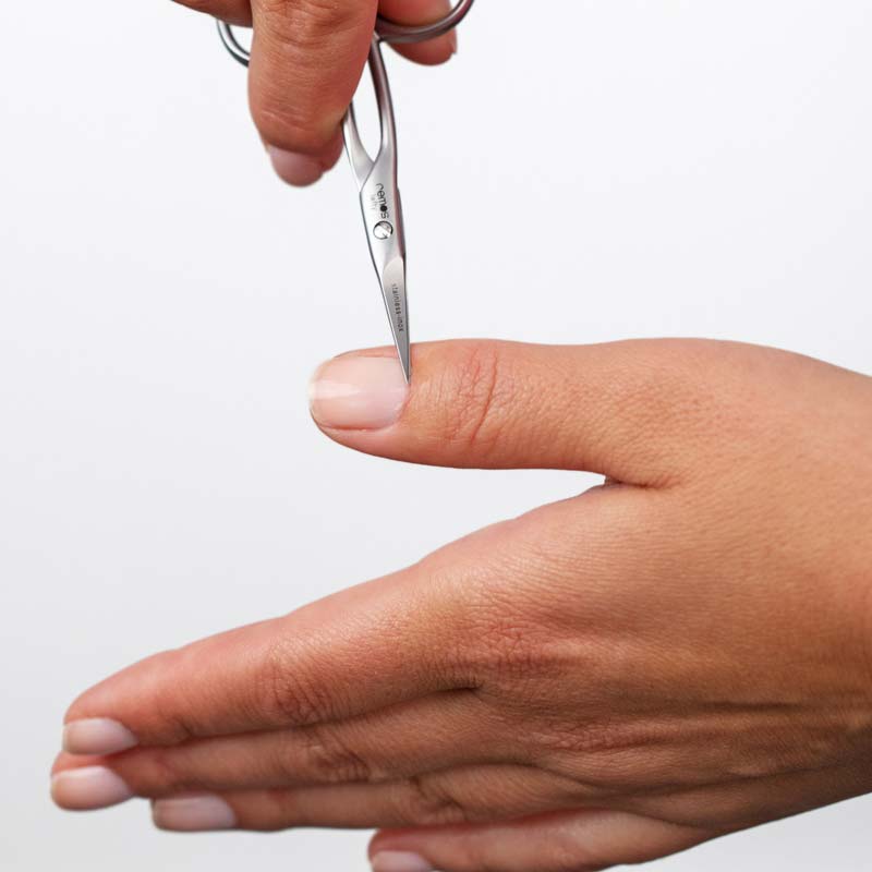 Hautschere für Linkshänder aus rostfreiem Edelstahl 9.5 cm