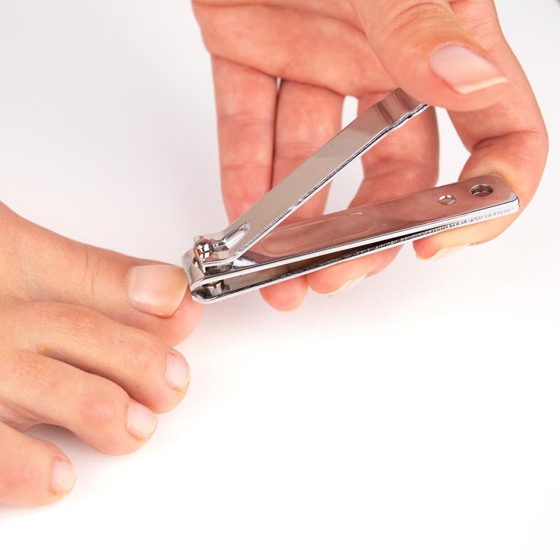 Fußnagelknipser verchromt groß 8 cm