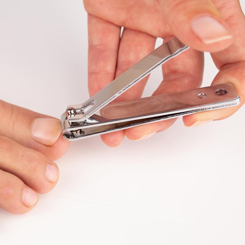 Fußnagelknipser verchromt groß 8 cm