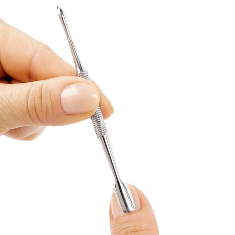 Nagelhautschieber doppelendig 10 cm Edelstahl