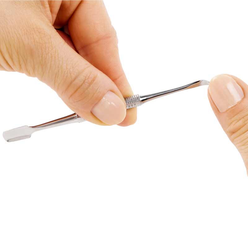 Nagelhautschieber doppelendig 10 cm Edelstahl