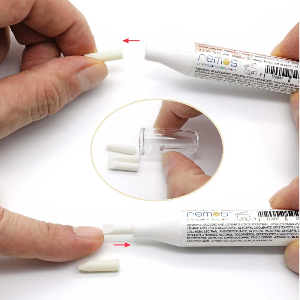 Nagelhautpflegestift inkl. 3 Ersatzspitzen 13 cm