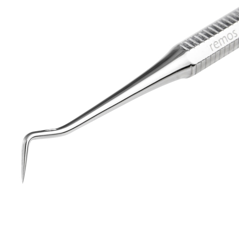 Zahnstocher feine Spitze & flache Seite 9cm Edelstahl