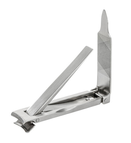 Nagelknipser flach aus rostfreiem Edelstahl 6 cm