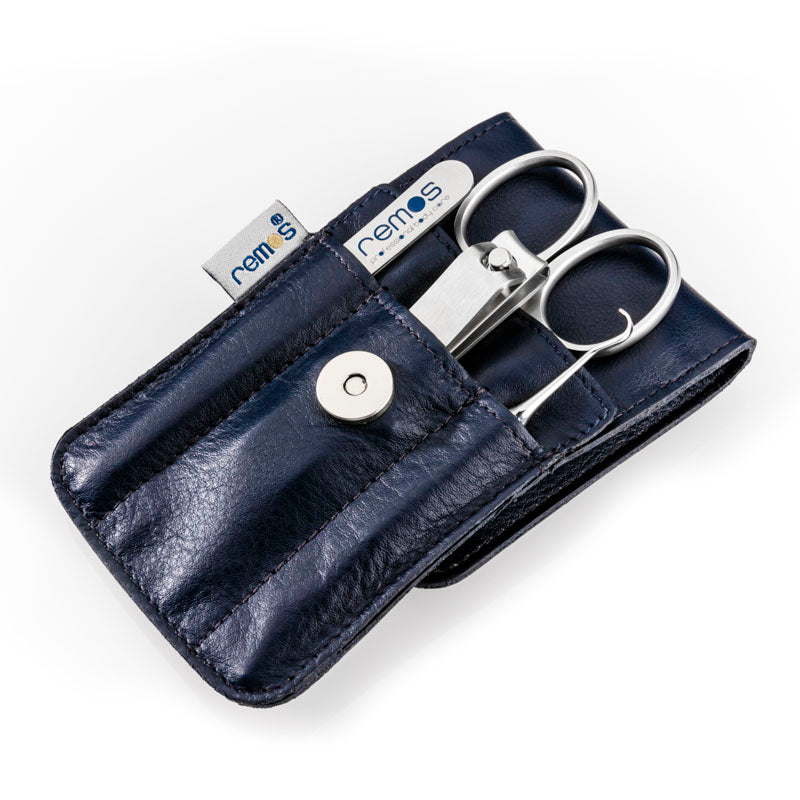 Case "Svea" genuine leather empty