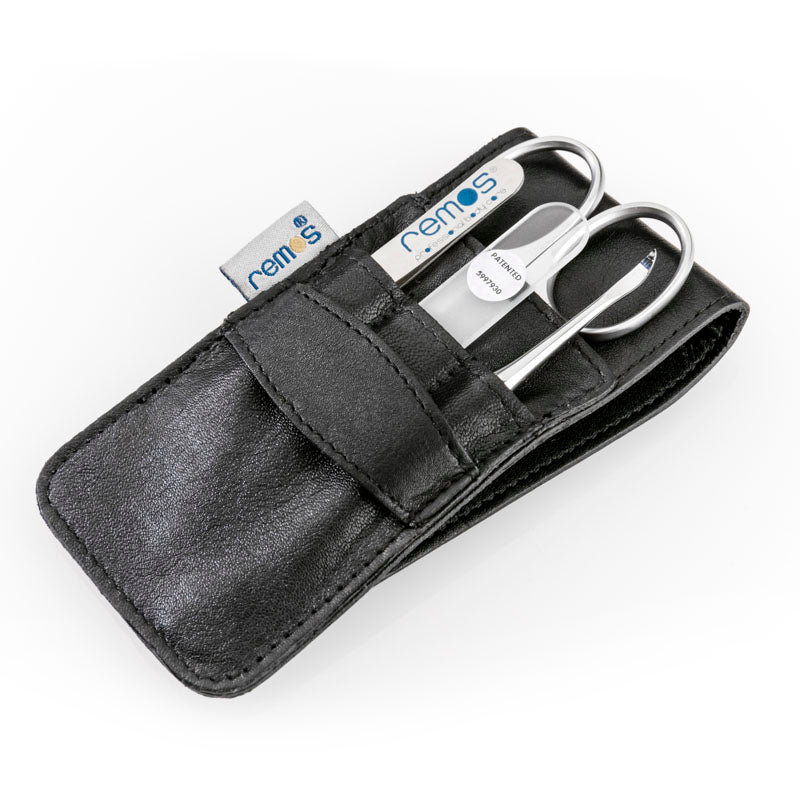 Etui "Muriel" echtes Leder leer oder bestückt
