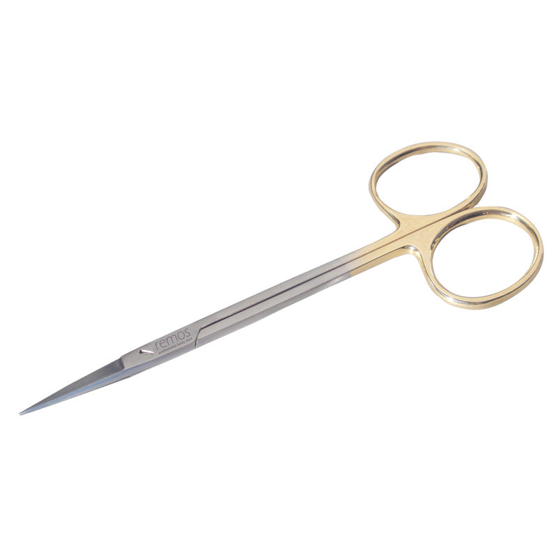 Schere mit Hartmetallschneide schmal rostfrei 12,5 cm