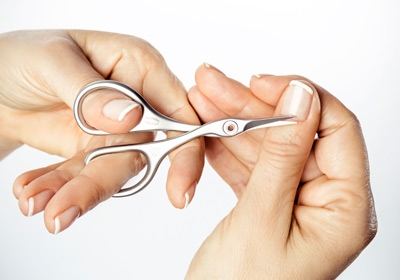 Nail and cuticle scissors 