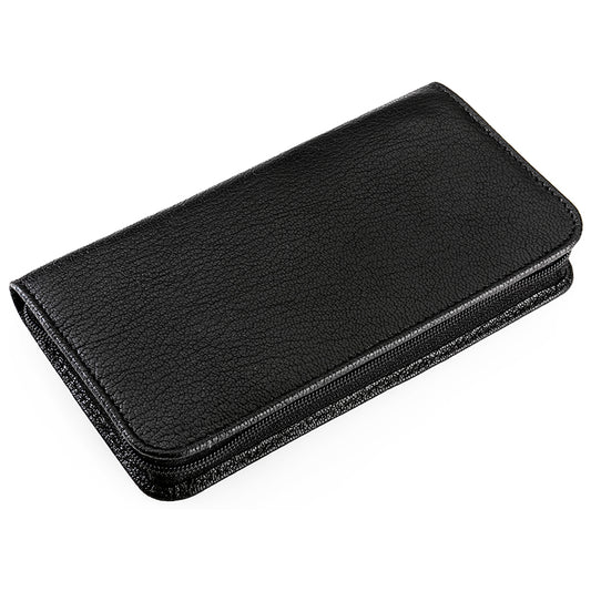 Case "Pan" genuine leather empty