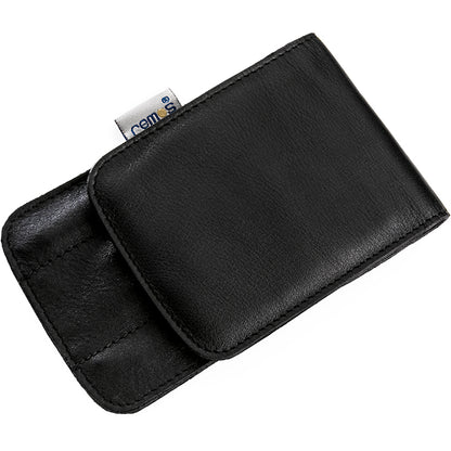 Case "Svea" genuine leather empty