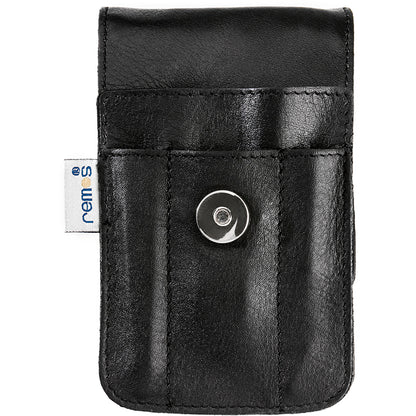 Case "Svea" genuine leather empty
