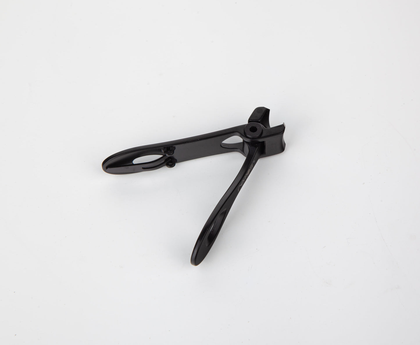 Nagelknipser klein aus rostfreiem Edelstahl 6 cm schwarz