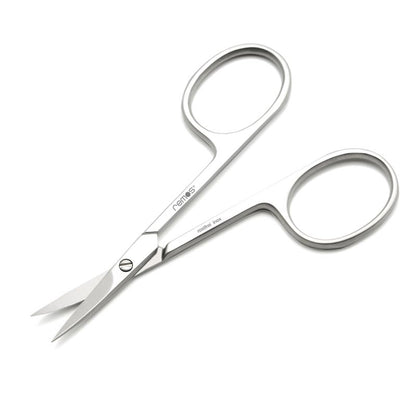 Professional nail and cuticle scissors made of stainless steel 9.5 cm
