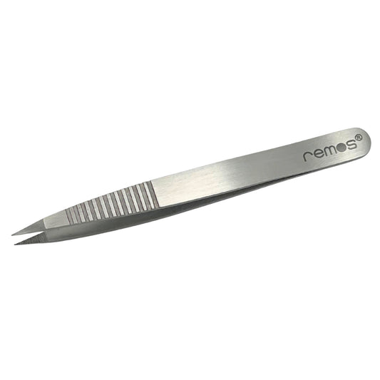 Splitterpinzette mit Micro-Verzahnung aus rostfreiem Edelstahl 10,5 cm