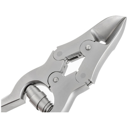 Profi Nagelzange mit Übersetzung aus Edelstahl 16 cm