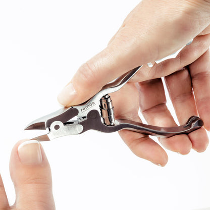 Profi Nagelzange mit Übersetzung aus Edelstahl 16 cm