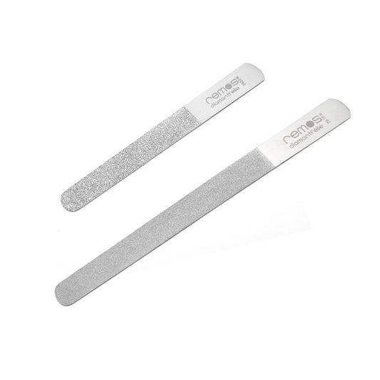 Diamantnagelfeile sehr grob/fein aus Edelstahl