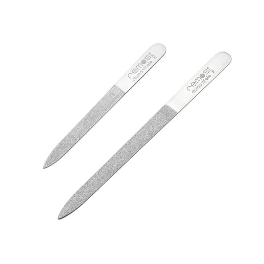 Diamantnagelfeile grob/fein aus Edelstahl