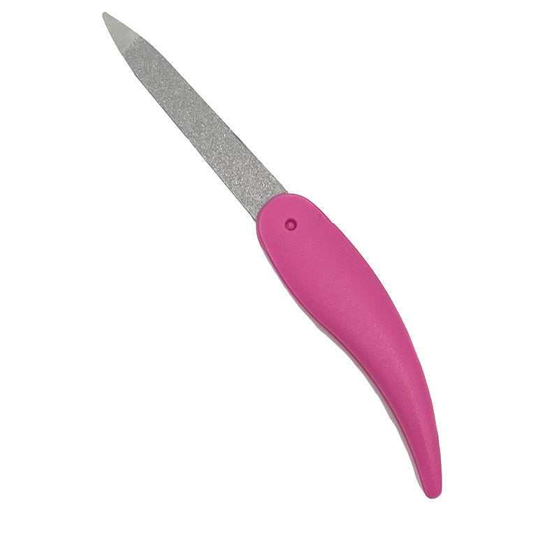 Pocket File With PinkHandle