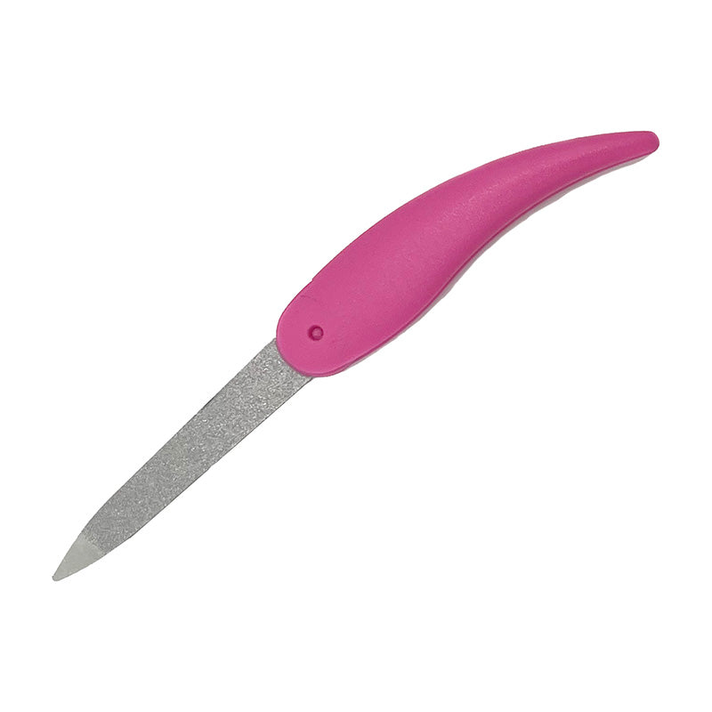 Pocket File With PinkHandle
