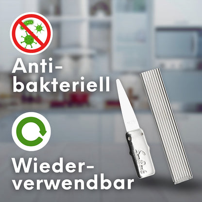 Sanident toothpick with flexible 925 silver tip 6 cm