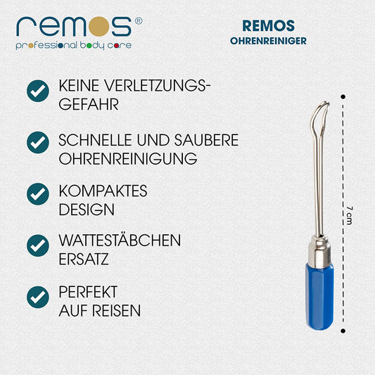 Ohrlöffel 6.5 cm mit farbigem Griff