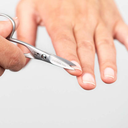 Nagelschere für Linkshänder aus Edelstahl 9.5 cm