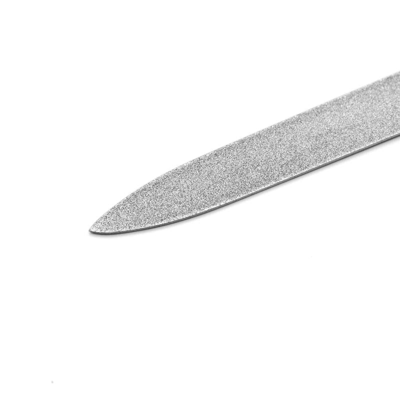 Nagelfeile mit Keramik-Diamant Beschichtung grob/fein 15 cm aus Edelstahl