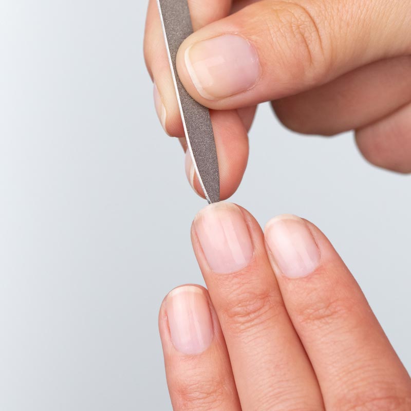 Nagelfeile mit Keramik-Diamant Beschichtung grob/fein 15 cm aus Edelstahl