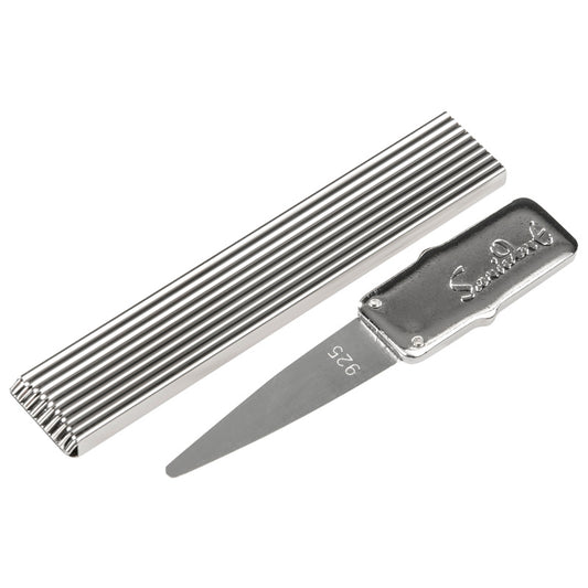Sanident Zahnstocher mit biegsamer 925 Silberspitze 6 cm