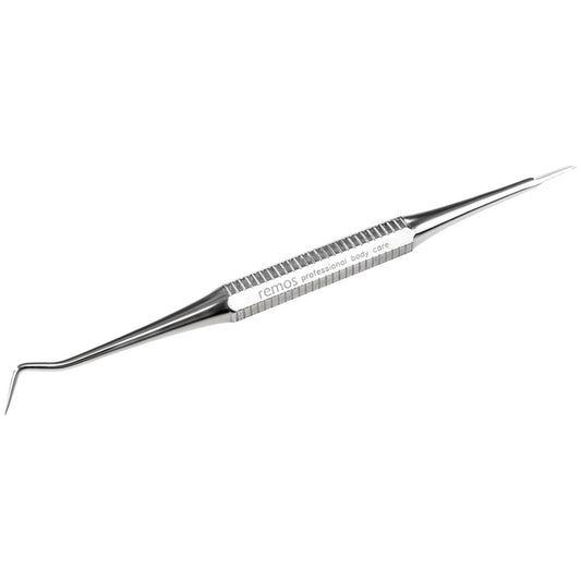 Toothpick fine tip &amp; flat side 9cm stainless steel