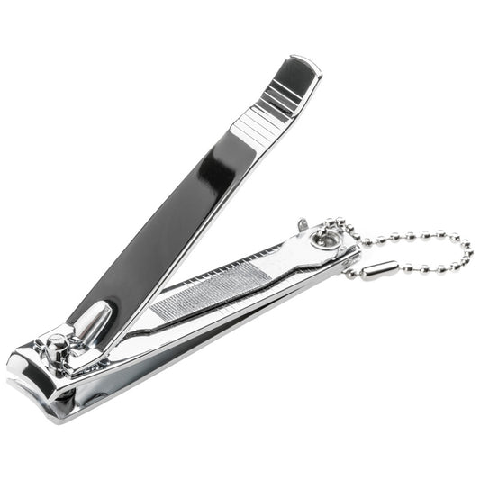 Fußnagelknipser mit Kette und Feile 8 cm